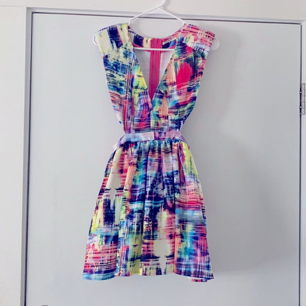 Floral dress size medium long